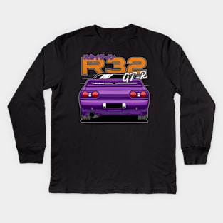 Skyline GTR R32 Kids Long Sleeve T-Shirt